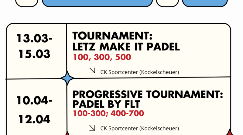 Colorful Retro Bold Style Schedule Event Flyer-4