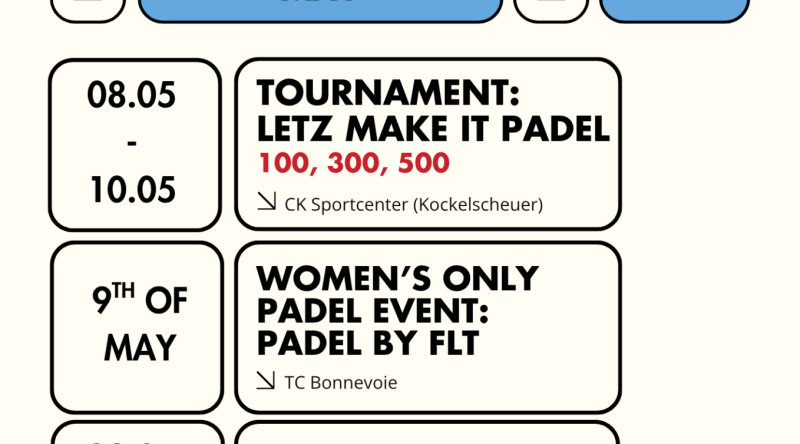 Dark Blue and Beige Modern Simple Schedule A4 Document